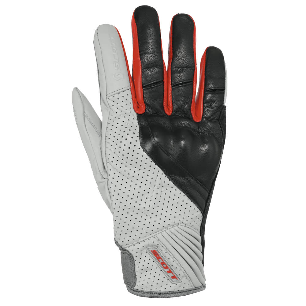 Motoros kesztyű Gloves Scott Lane 2  fekete-piros  L Scott moto