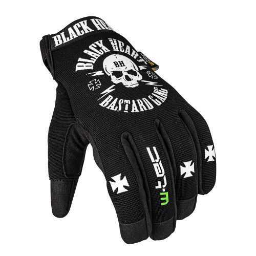 Motoros kesztyű W-TEC Black Heart Radegester  S  fekete W-tec