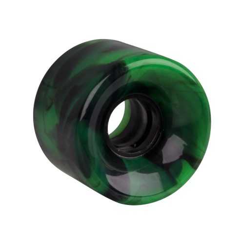 Műanyag gördeszka kerék 60*45 mm  zöld Worker