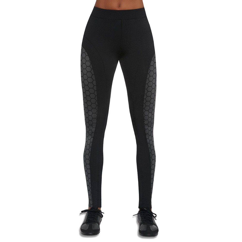 Női leggings BAS BLACK Escape  L  fekete-szürke Bas black