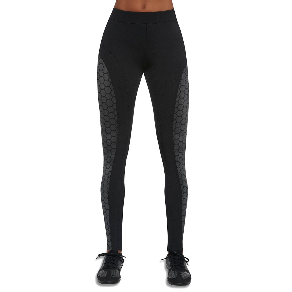 Női leggings BAS BLACK Escape  fekete-szürke  XL Bas black