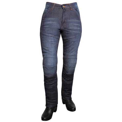 Női motoros farmer ROLEFF Aramid Lady  kék  40/4XL Roleff