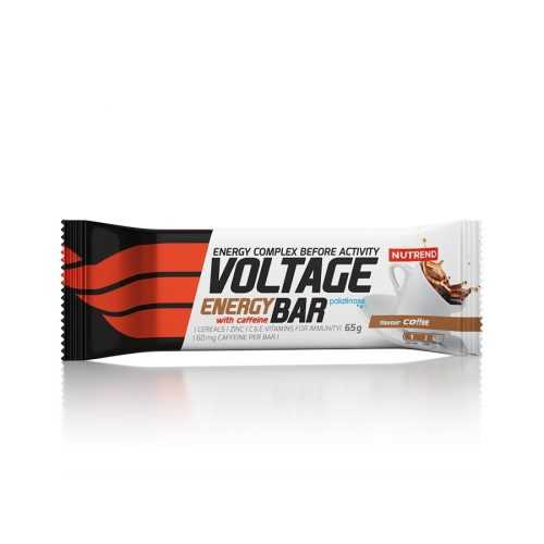 Nutrend Voltage Energy Cake szelet koffeinnel 65 g  kávé Nutrend
