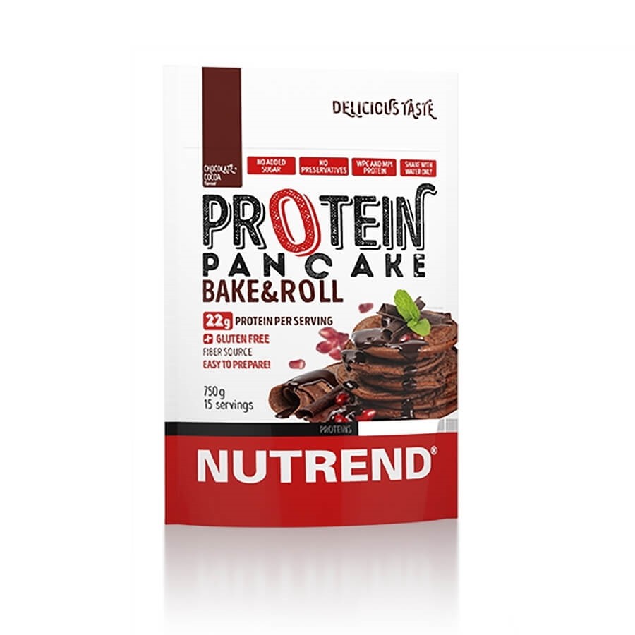 Protein palacsintapor Nutrend Protein Pancake 750g  csoki-kakaó Nutrend