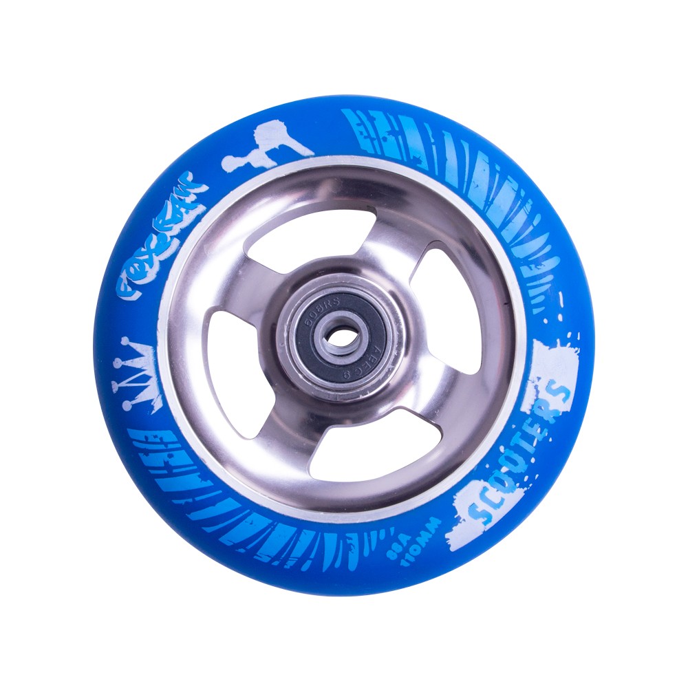 Roller kerék FOX PRO Raw 110 mm  kék-titán Fox pro
