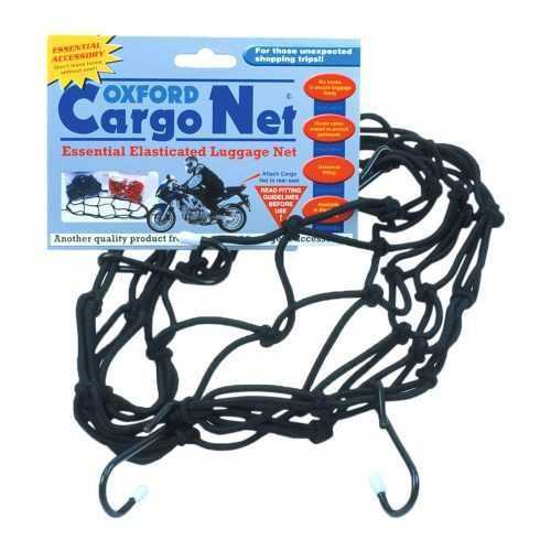 Rugalmas csomagleszorító háló motorkerékpárokhoz Oxford Cargo Net Oxford