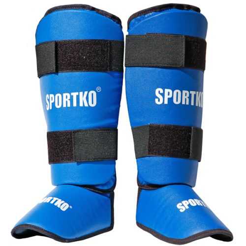 Sípcsont és lábfejvédő SportKO 331  kék  L Sportko