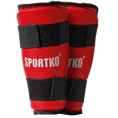 Sípcsontvédők SportKO 332  piros  XL Sportko