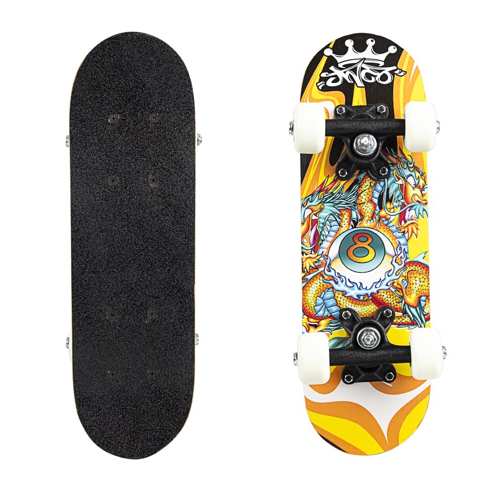 Skateboard Mini Board  Narancssárga Sárkány Spartan