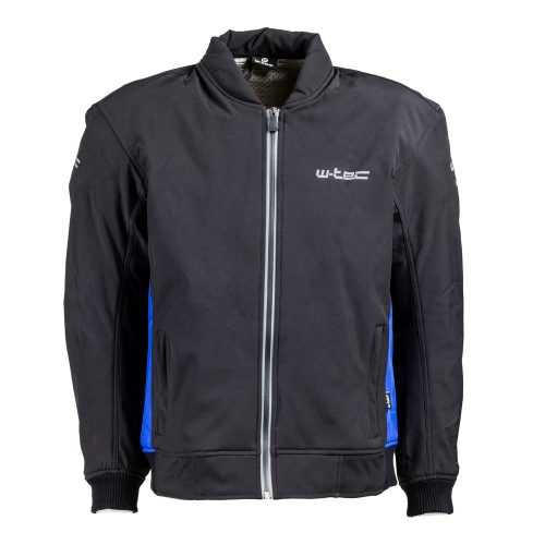 Softshell motoros kabát W-TEC Langon NF-2753  fekete-kék  S W-tec