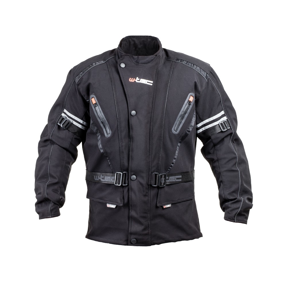 Softshell motoros kabát W-TEC Rokosh GS-1758  fekete  3XL W-tec