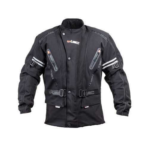 Softshell motoros kabát W-TEC Rokosh GS-1758  fekete  WL W-tec