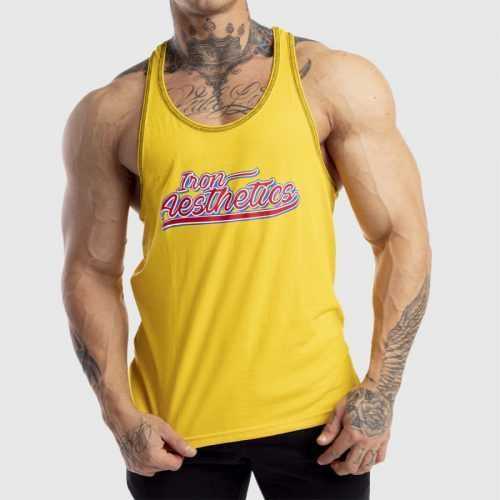 Ujjatlan férfi fitness póló Iron Aesthetics Baseball