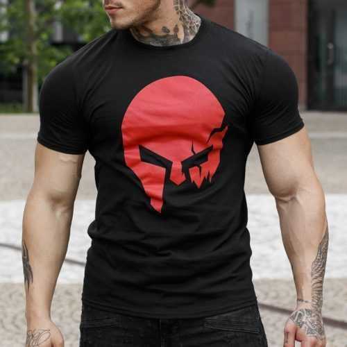 Ultrasoft póló Iron Aesthetics Skull