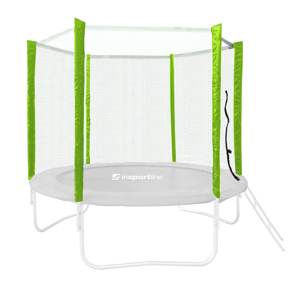 VÉDŐHÁLÓ inSPORTline Froggy PRO 244 cm trambulinhoz  zöld Insportline