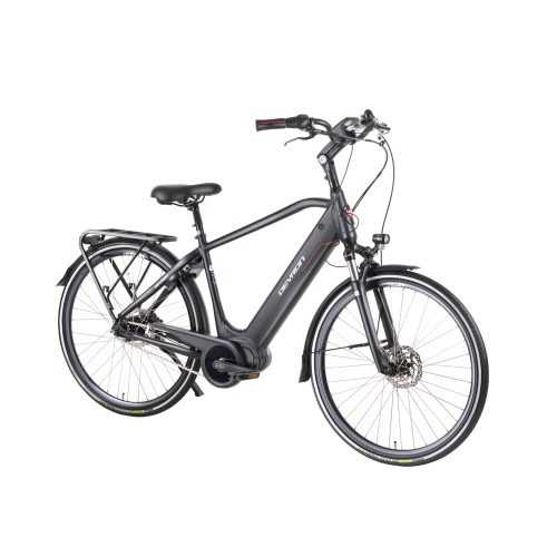 Városi elektromos kerékpár Devron 28427 28" - modell 2019  fekete Devron