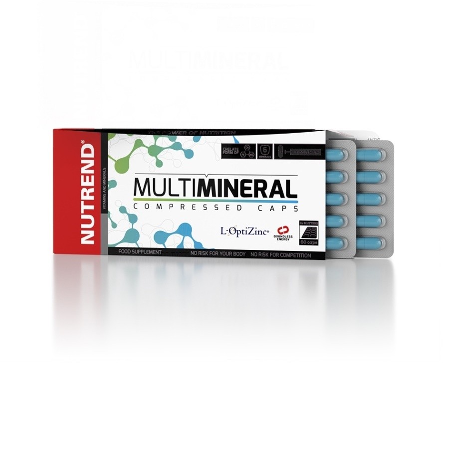 Vitamin Nutrend Multimineral Compressed Caps 60 kapszula Nutrend