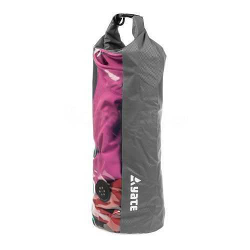 Vízálló hátizsák szeleppel Yate Dry Bag 15l  szürke Yate