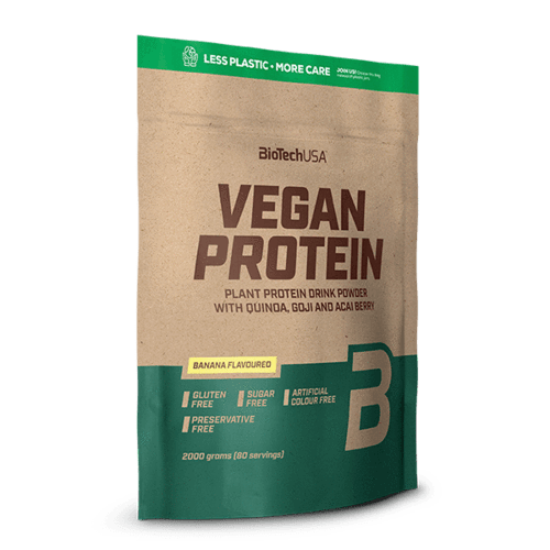 Biotech Vegan Protein - fehérje vegánoknak 500gr  erdei gyümölcs Biotech
