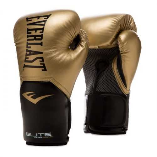 Boxkesztyű Everlast Elite Training Gloves v2  arany  L(14oz) Everlast