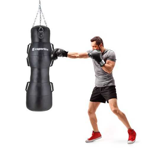 Boxzsák inSPORTline Luttor 120 cm  fekete Insportline