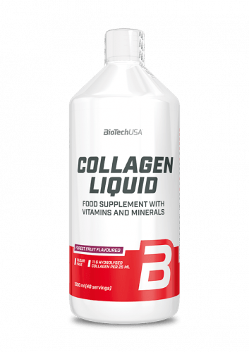Collagen Liquid 1000 ml  trópusi gyümölcs Biotech