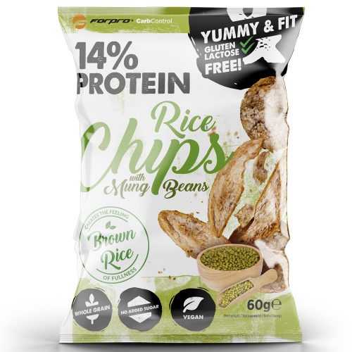 FORPRO 14% PROTEIN RICE CHIPS WITH MUNG BEANS 60g Forpro