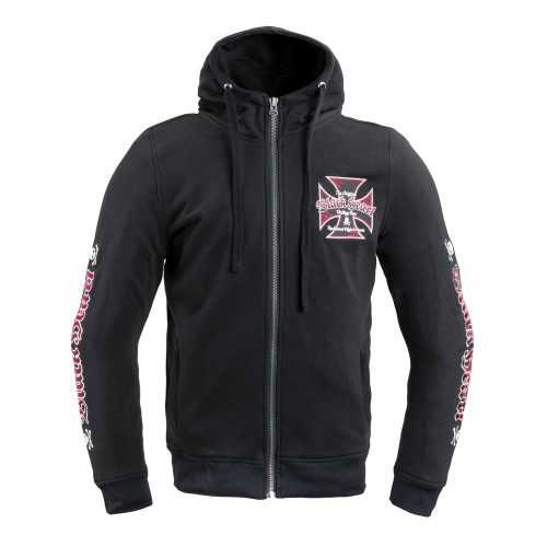 Férfi kapucnis pulcsi W-TEC Black Heart Vintage Iron Hoodie W-tec