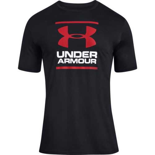 Férfi póló Under Armour GL Foundation SS T  Fekete / Fehér / Piros Under armour