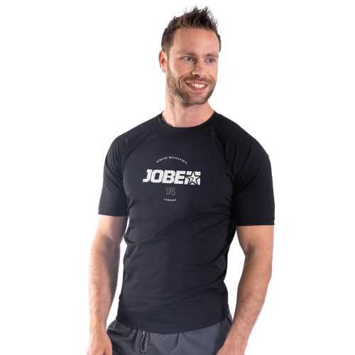 Férfi rövid ujjú szörf felső Jobe Rashguard - fekete  fekete  3XL Jobe