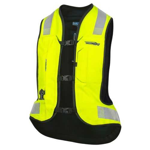 Légzsák mellény Helite Turtle 2 HiVis – bővített  sárga  XL Helite