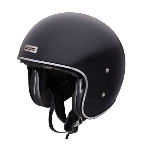 Motoros bukósisak W-TEC Angeric Gloss Black  Gloss Black W-tec