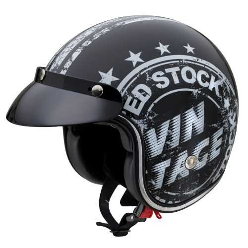 Motoros bukósisak W-TEC Café Racer  Vintage Stock  XXL(63-64) W-tec