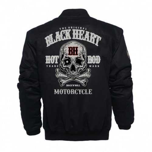 Motoros dzseki Black Heart Bender  XL  fekete Black heart