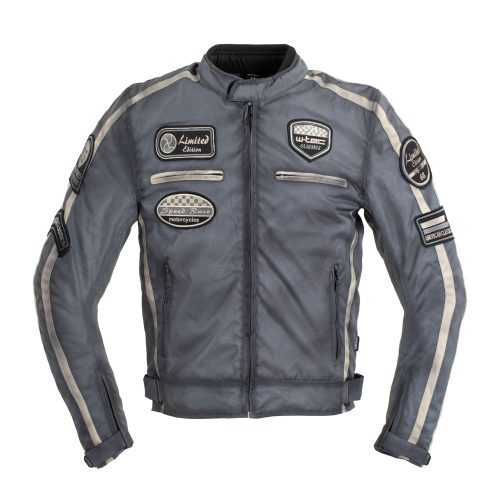 Motoros kabát W-TEC Patriot  szürke  4XL W-tec