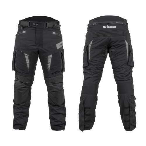 Motoros nadrág W-TEC Aircross  fekete-szürke  3XL W-tec