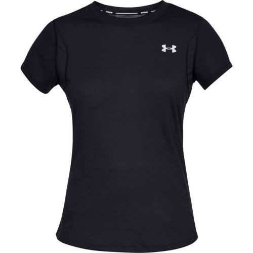 Női futópóló Under Armour Streaker 2.0 Short Sleeve  fekete  L Under armour