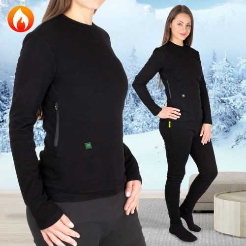 Női fűtött felső W-TEC Insulong Lady  fekete  XL W-tec