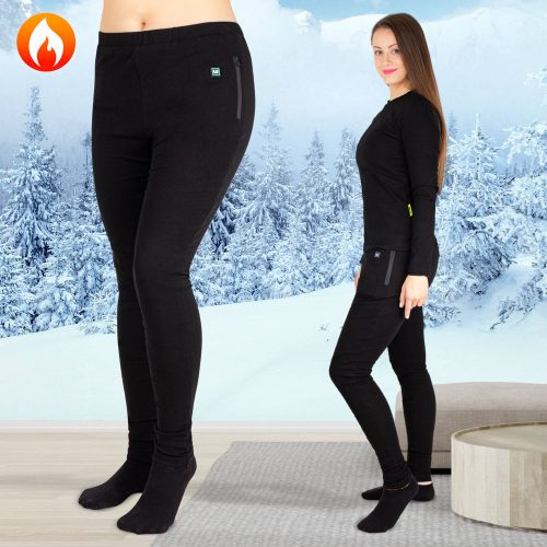 Női fűtött nadrág W-TEC Insupants Lady  fekete  L W-tec