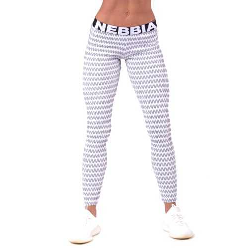 Női leggings Nebbia Boho Style 3D pattern 658  világos szürke  L Nebbia