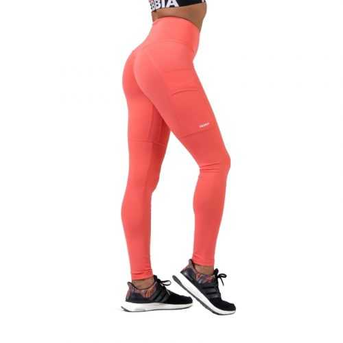 Női leggings Nebbia High Waist FitaSmart 505  Őszibarack  L Nebbia