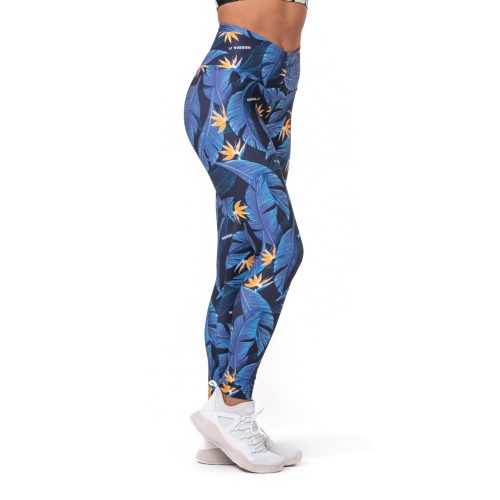 Női leggings Nebbia High Waist Ocean Power 561  M  Oceán Kék Nebbia