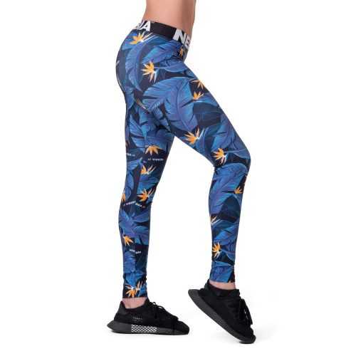 Női leggings Nebbia Mid Waist Ocean Power 566  Oceán Kék  S Nebbia