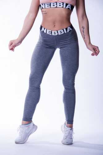 Női leggings Nebbia scrunch butt 222 - szürke  S Nebbia