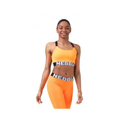 Női mini top Nebbia Lift Hero Sports 515  narancssárga  M Nebbia