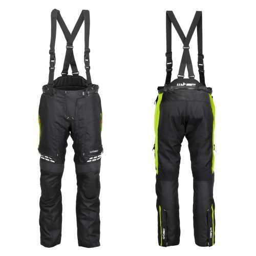 Női motoros nadrág W-TEC Spirital Lady  fekete-fluor sárga  M W-tec