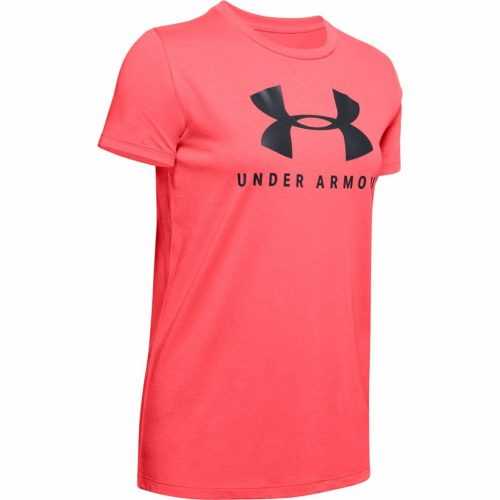 Női póló Under Armour Graphic Sportstyle Classic Crew  Rush Red  M Under armour