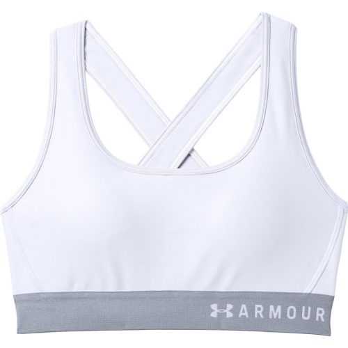 Női sportmelltartó Under Armour Mid Crossback  fehér  S Under armour
