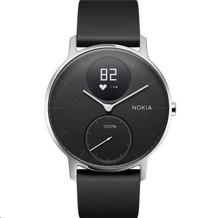 Nokia Steel HR (36mm) okosóra fekete Withings