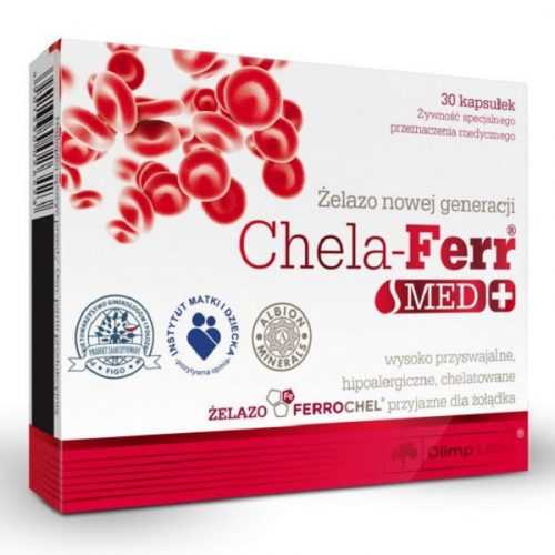 OLIMP LABS CHELA-FERR MED® - 30 KAPSZULA Olimp